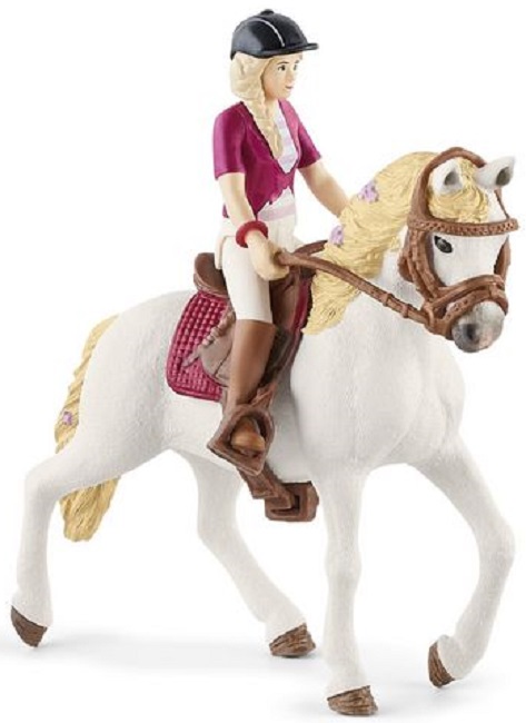 Set de joaca Schleich Horse Club - Clubul de echitatie Sofia si Culoarea Roz