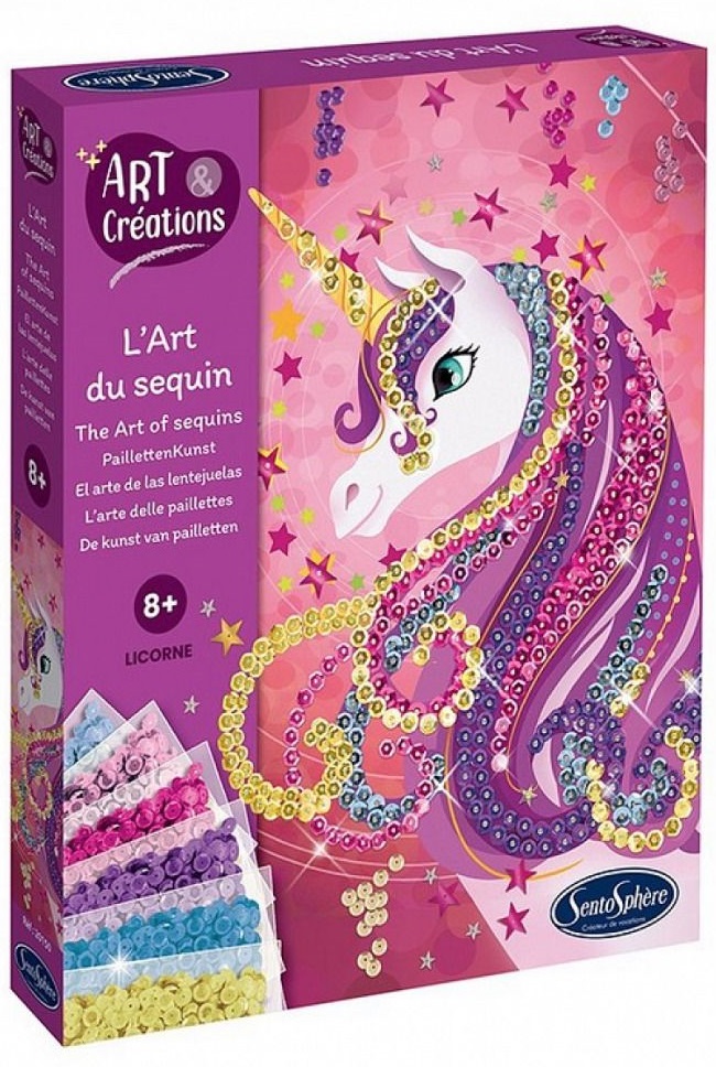 Set de jocuri Sentosphere - Mozaic Unicorn