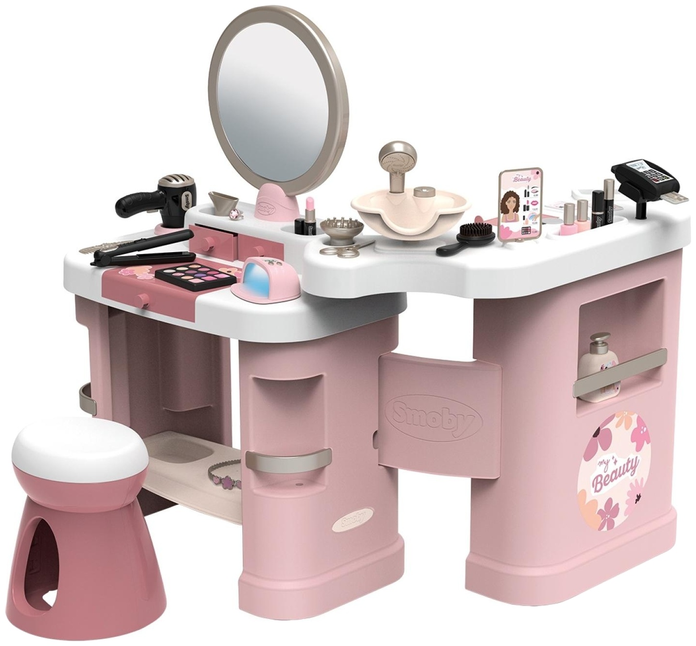 Set de joacă  Smoby - My Beauty Center, cu  26 accesorii