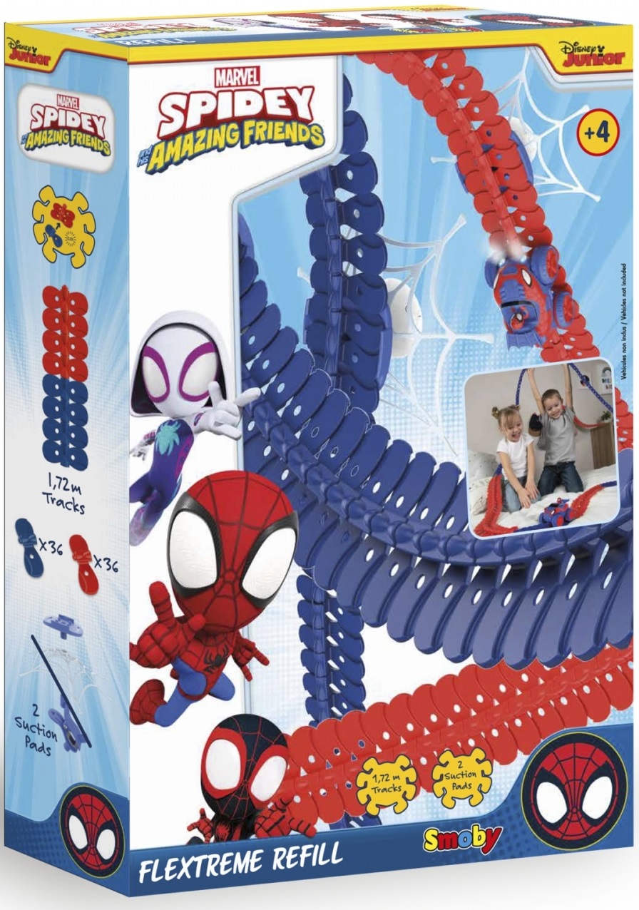 Set de joc Smoby Spidey Amazing Friends - Prelungirea pistei
