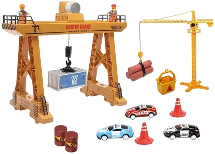 Set de joacă Sonne - Macara cu telecomandă, 1:18