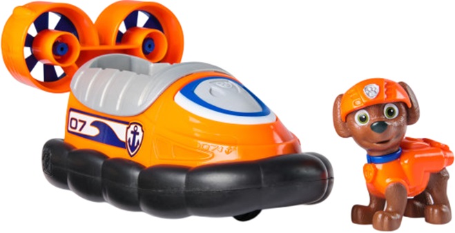 Set de joacă  Spin Master Paw Patrol - Air Rescue, Hovercraftul lui Zuma