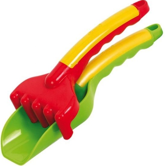 Set de joaca pentru nisip Bigjigs - Grebla si lopata