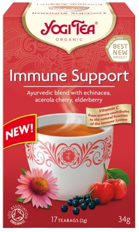 Immune Support Ceai din plante, 17 pachete , Yogi Tea