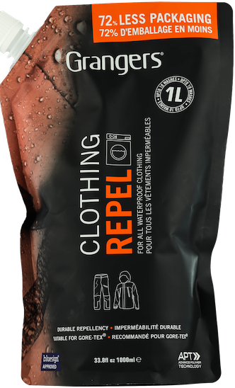 Spray de impregnare Grangers - Clothing Repel, Eco Pouch, 1000 ml