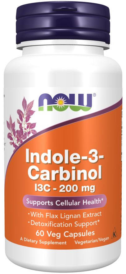 Indole-3-Carbinol (I3C), 200 mg, 60 capsule, Now