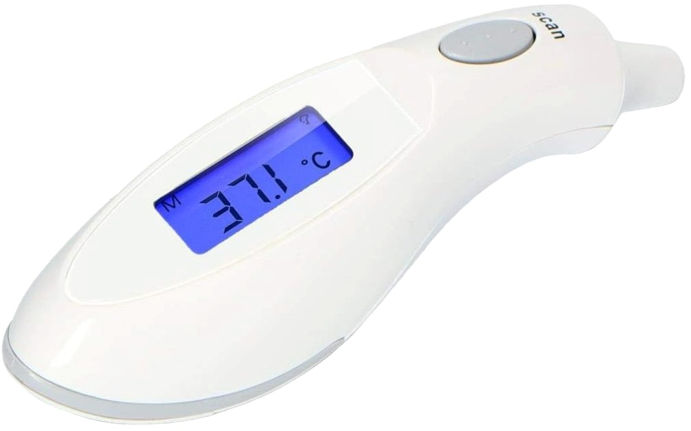 Termometru auricular cu infraroșu Alecto - BC-27, alb
