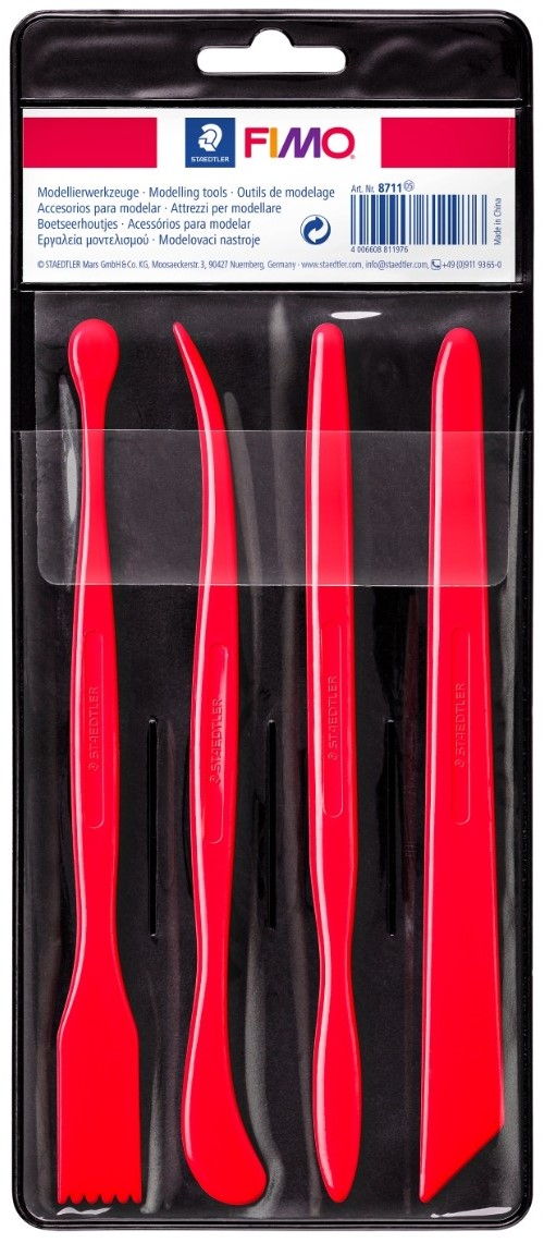 Instrumente de modelare Staedtler Fimo 8711 - 4 bucăți