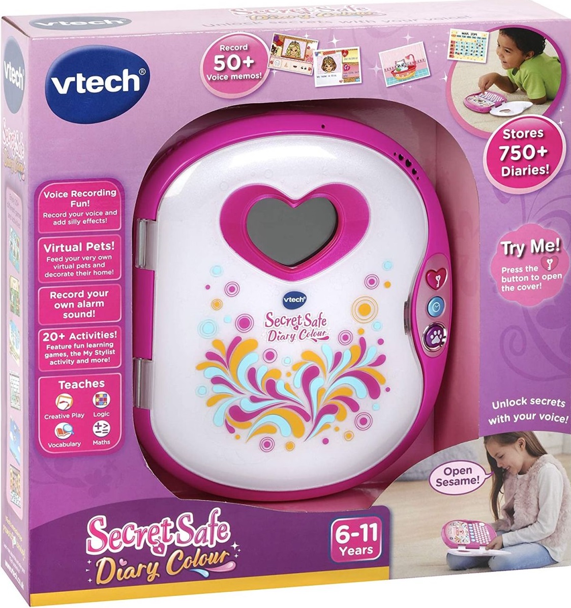 Jurnal secret interactiv Vtech (in engleza)