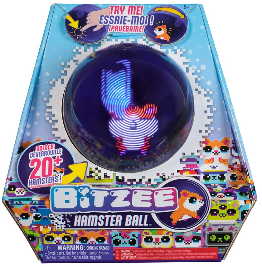 Jucărie interactivă Bitzee Digital Pet - Hamster Ball