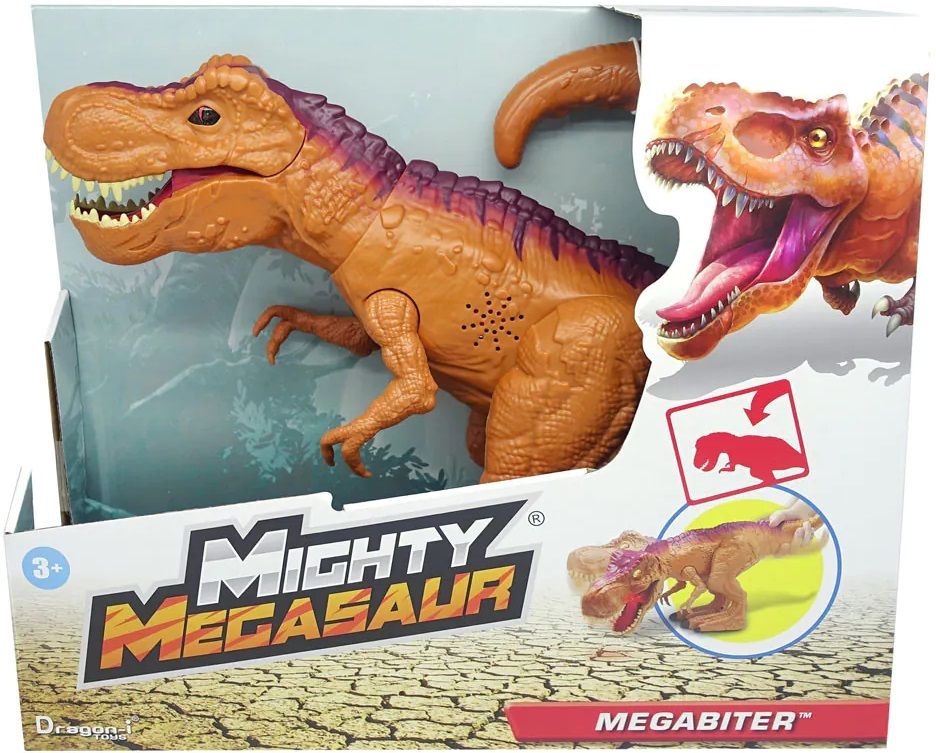 Jucărie interactivă  Dragon-I Toys Mighty Megasaur - Dinozaur, Megabiter