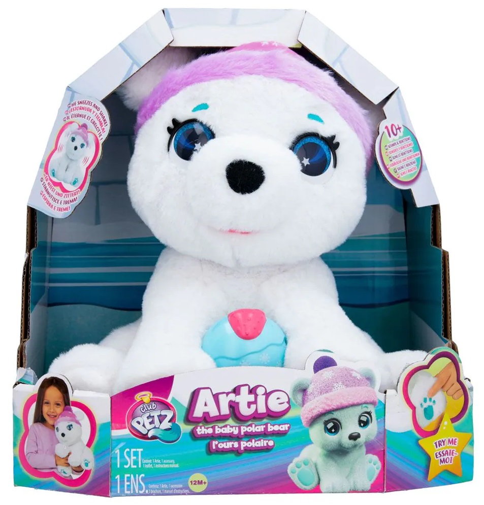 Jucărie interactivă IMC - Ursul polar Artie