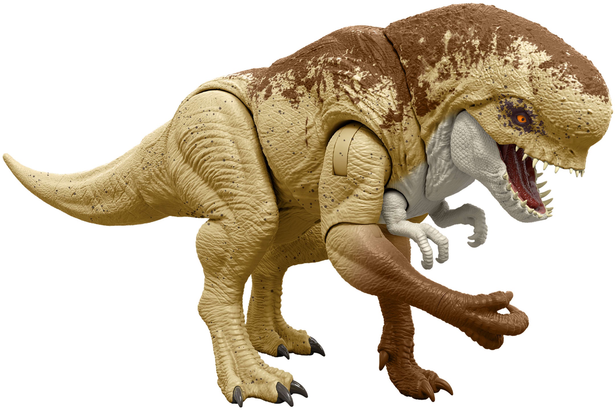 Jucărie interactivă Jurassic World Rebirth - Rumble 'N Rampage, Distortus Rex