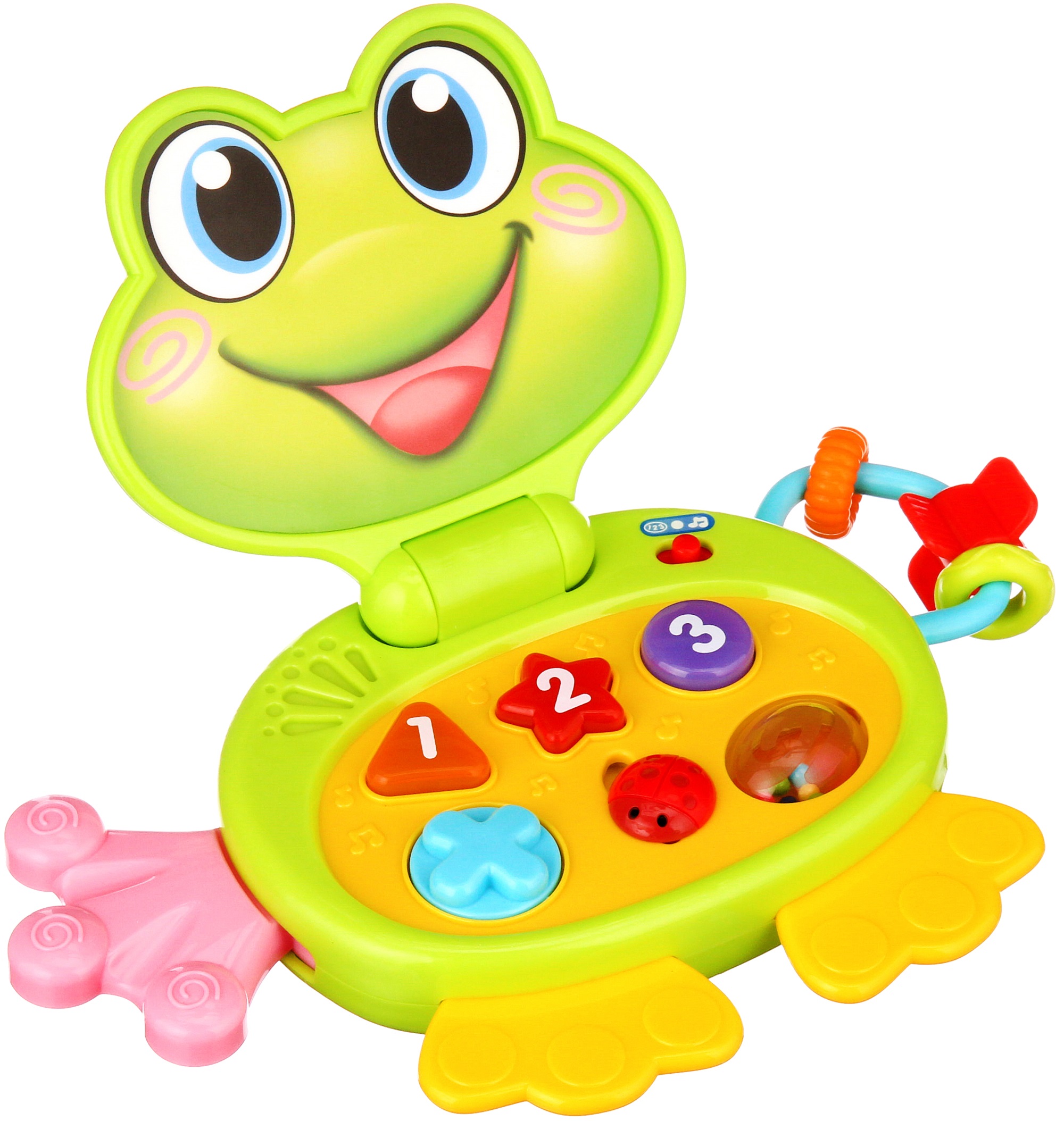 Jucărie interactivă  WinFun - Laptop, broască
