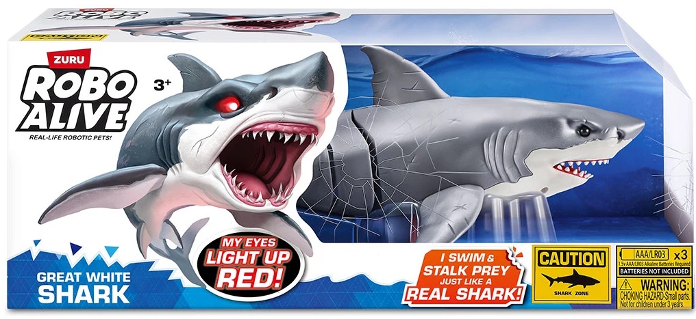 Jucărie interactivă Zuru Robo Alive - Shark Attack Series 1