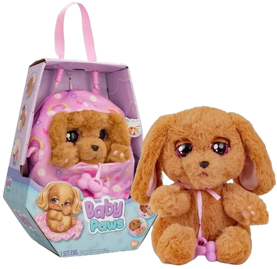 Puieș de câine interactiv IMC Toys Baby Paws - Cocker | Ozone.ro