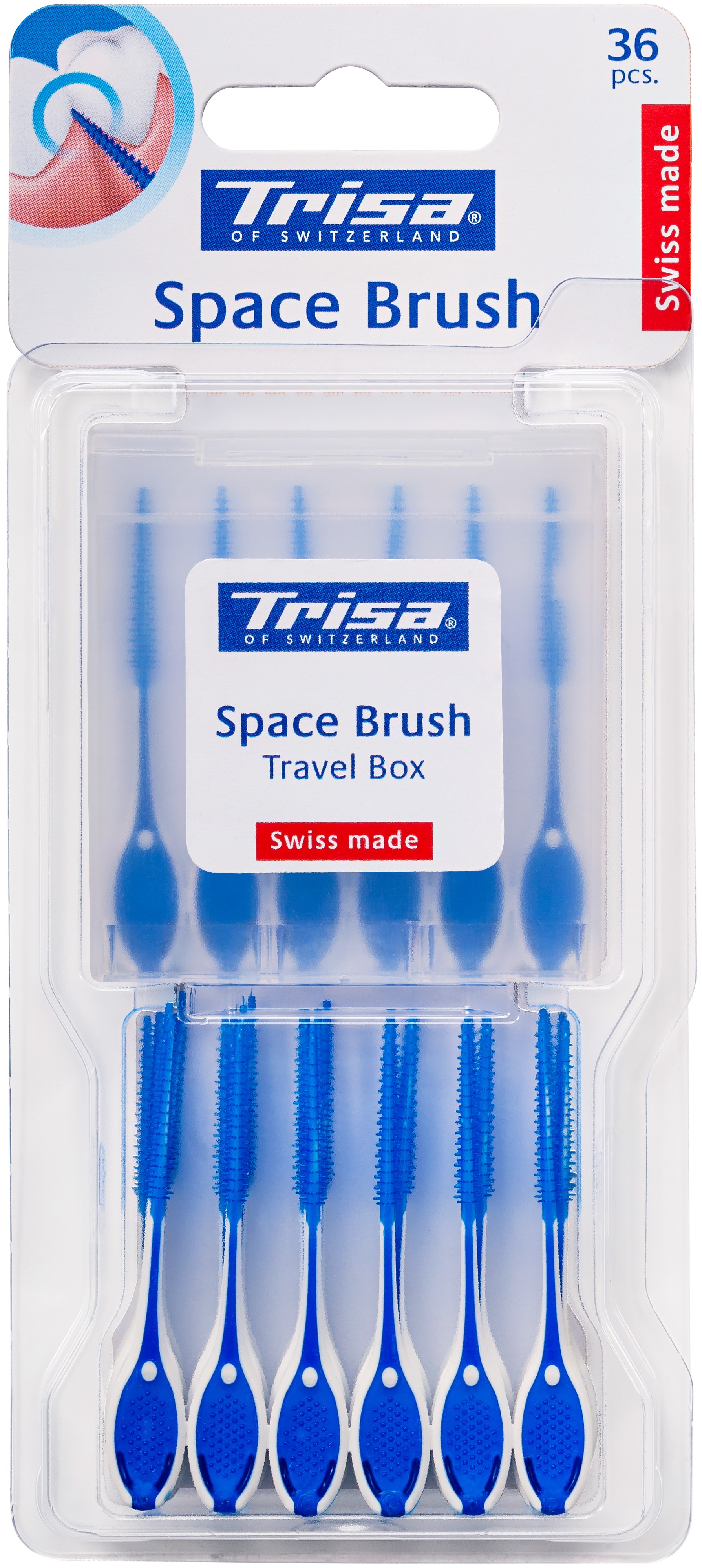 Periute interdentare Space Brush, 36 bucati, Trisa - imagine 2
