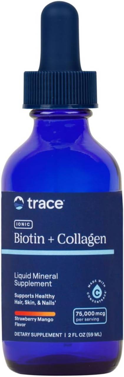 Ionic Biotin + Collagen, 59 ml, Trace Minerals