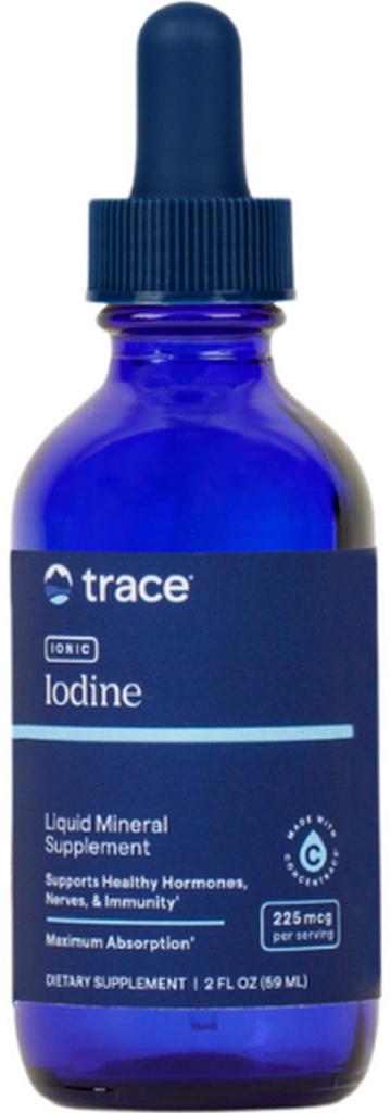 Ionic Iodine, 225 mcg, 59 ml, Trace Minerals