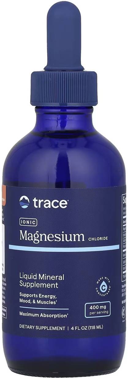 Ionic Magnesium, 400 mg, 118 ml, Trace Minerals