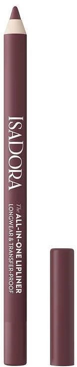 IsaDora Creion de buze de lungă durată All-in-One, 09 Mocha Mauve, 1.2 g