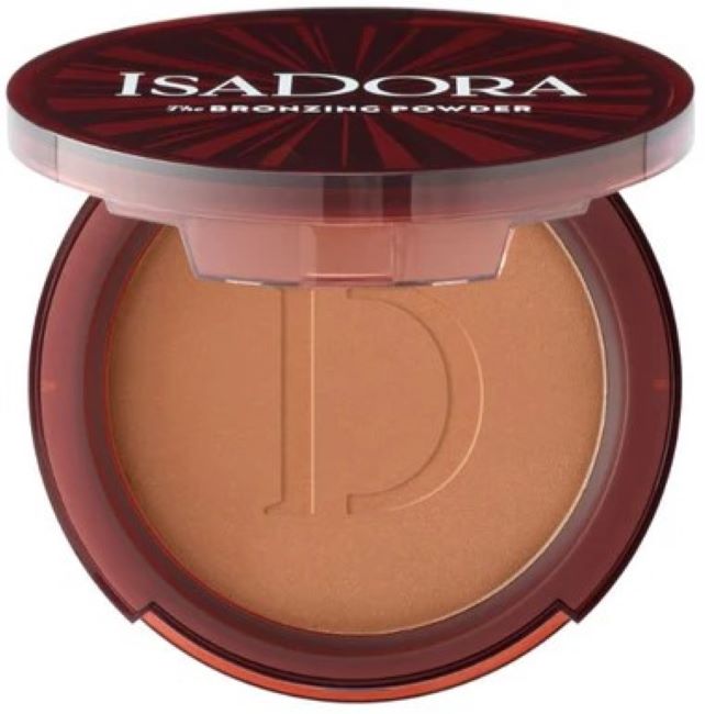 Isadora Apă de Pudra de față compactă bronzanta, 49 Beach Tan, 10 g