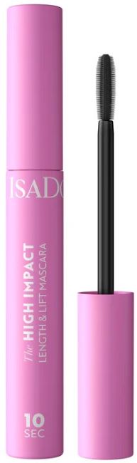 IsaDora Rimel  de volum   de lunga durata 10 Sec High Impact Length &amp; Lift, 01 Black, 9 ml