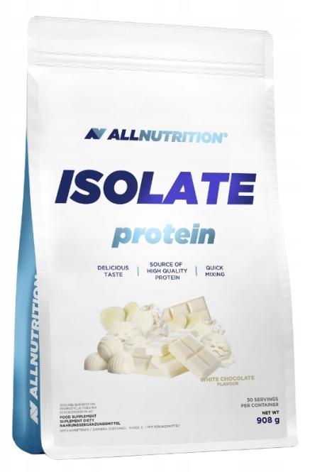 Isolate Protein, ciocolată albă din Dubai, 908 g, AllNutrition