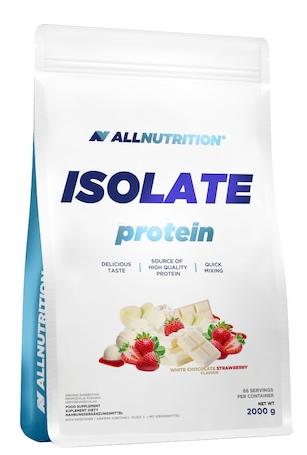 Isolate Protein, ciocolată albă cu zmeură, 2 kg, AllNutrition