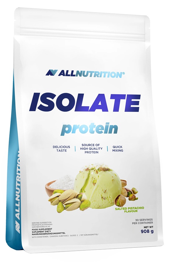 Isolate Protein, ciocolată din Dubai, 908 g, AllNutrition