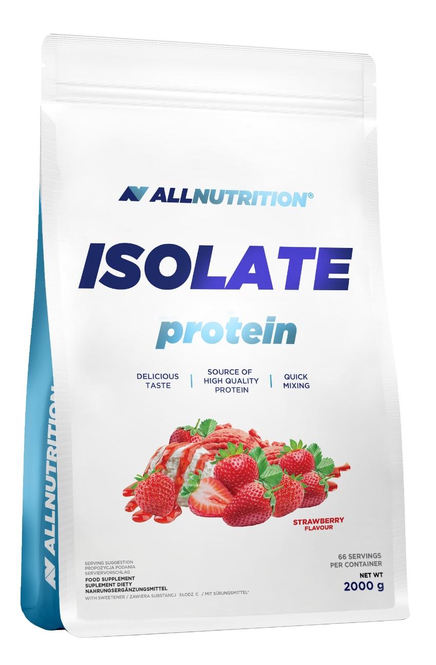 Isolate Protein, căpșună, 2 kg, AllNutrition