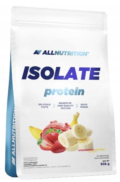 Isolate Protein, căpșuni și banane, 908 g, AllNutrition