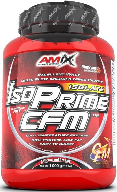 IsoPrime CFM Isolate, ciocolată și cocos, 1 kg, Amix