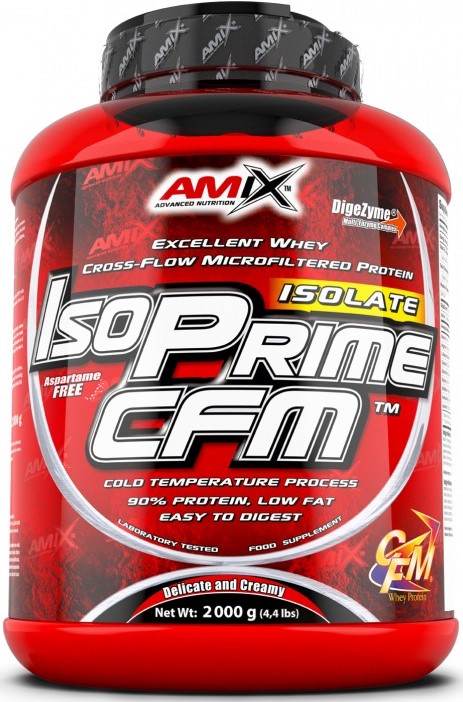IsoPrime CFM Isolate, mere cu scorțișoară, 2 kg, Amix
