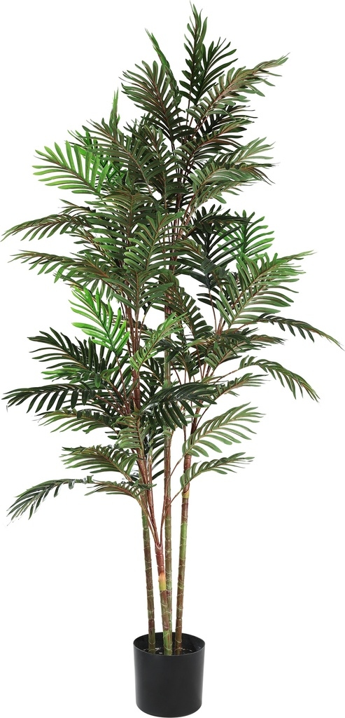 Floare artificială Eglo - Chitose, în ghiveci, 160 cm, verde/negru