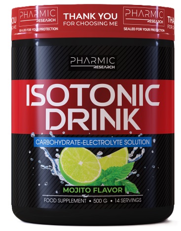 Băutură izotonică, piersică, 500 g, Pharmic Research