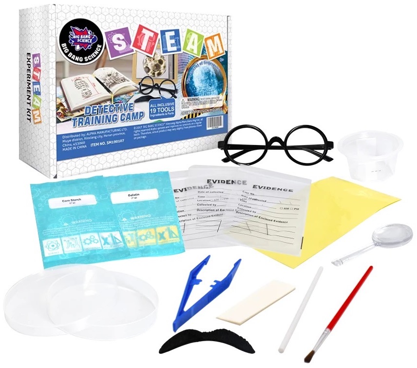 Kit de cercetare Big Bang Science STEAM - Sunt un detectiv