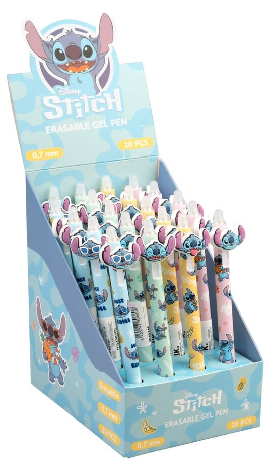 Pix cu gel șters Grupo Erik Disney - Stitch Tropical, sortiment