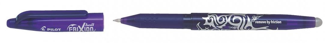 Roller care se sterge cu radiera Pilot FriXion - Violet, 0.7 mm