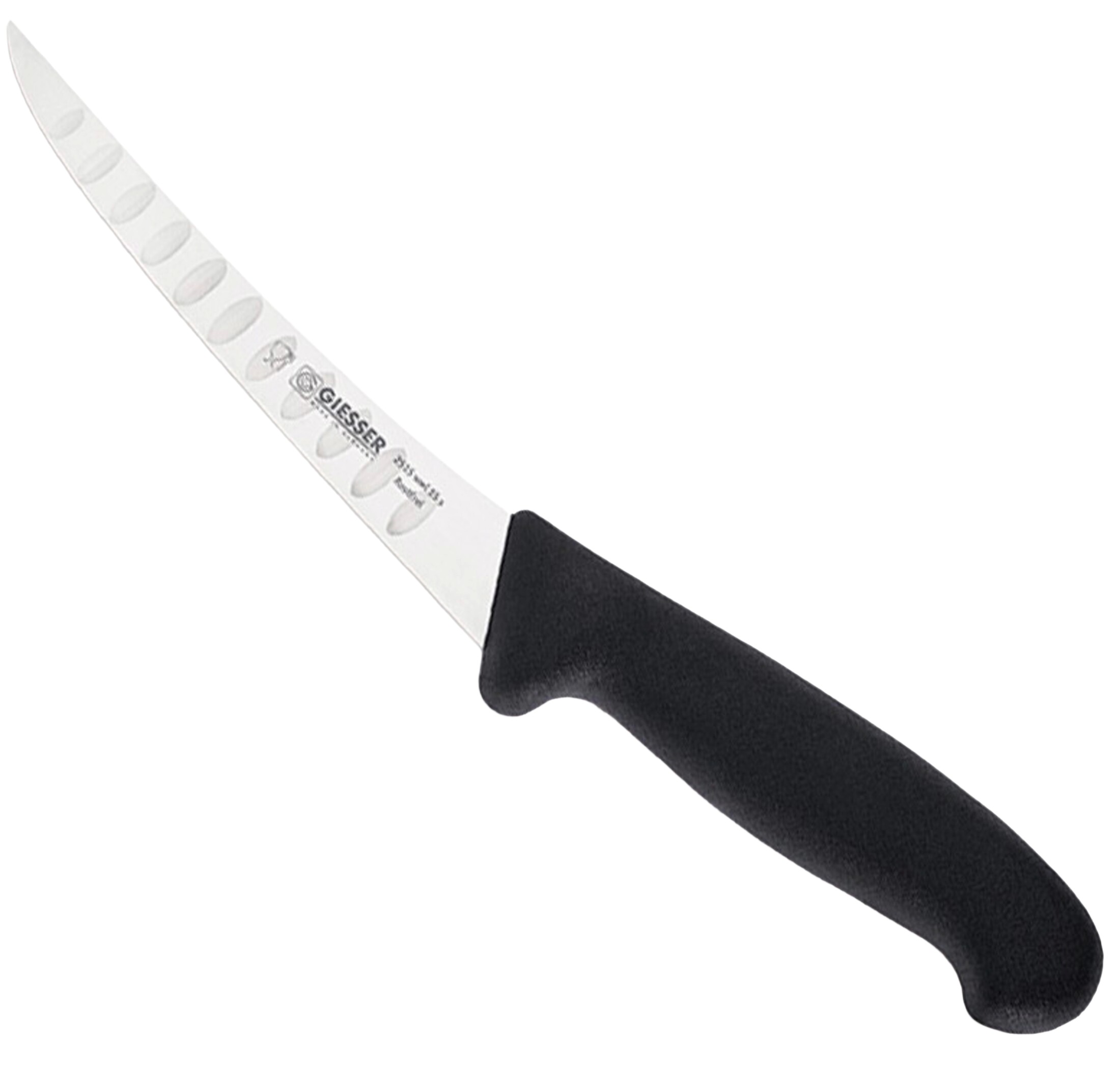 Cuțit curbat semiflexibil pentru dezosat  Giesser - 15 cm
