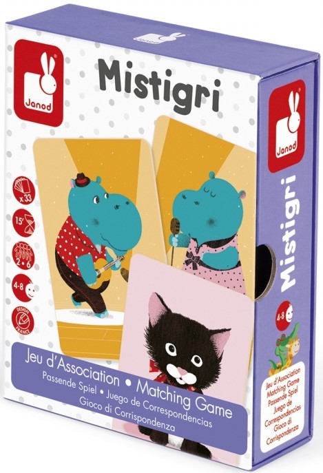 Joc de asociere Janod - Mistigri