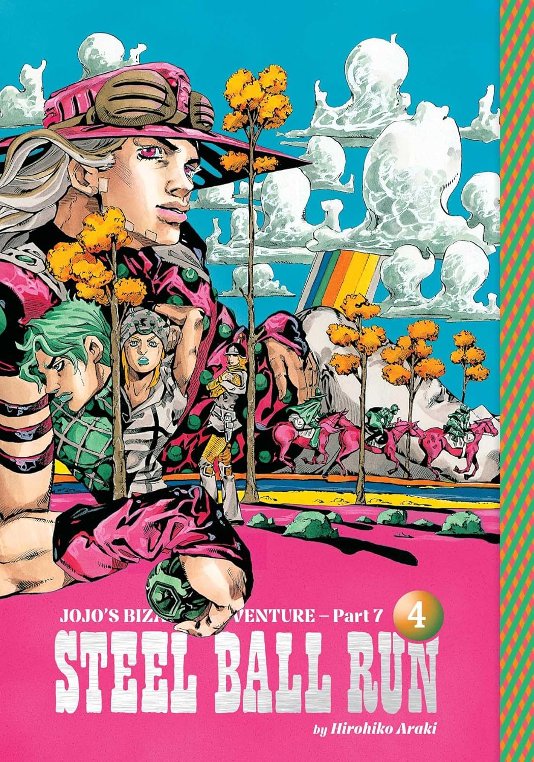 JoJo's Bizarre Adventure Part 7. Steel Ball Run, Vol. 4