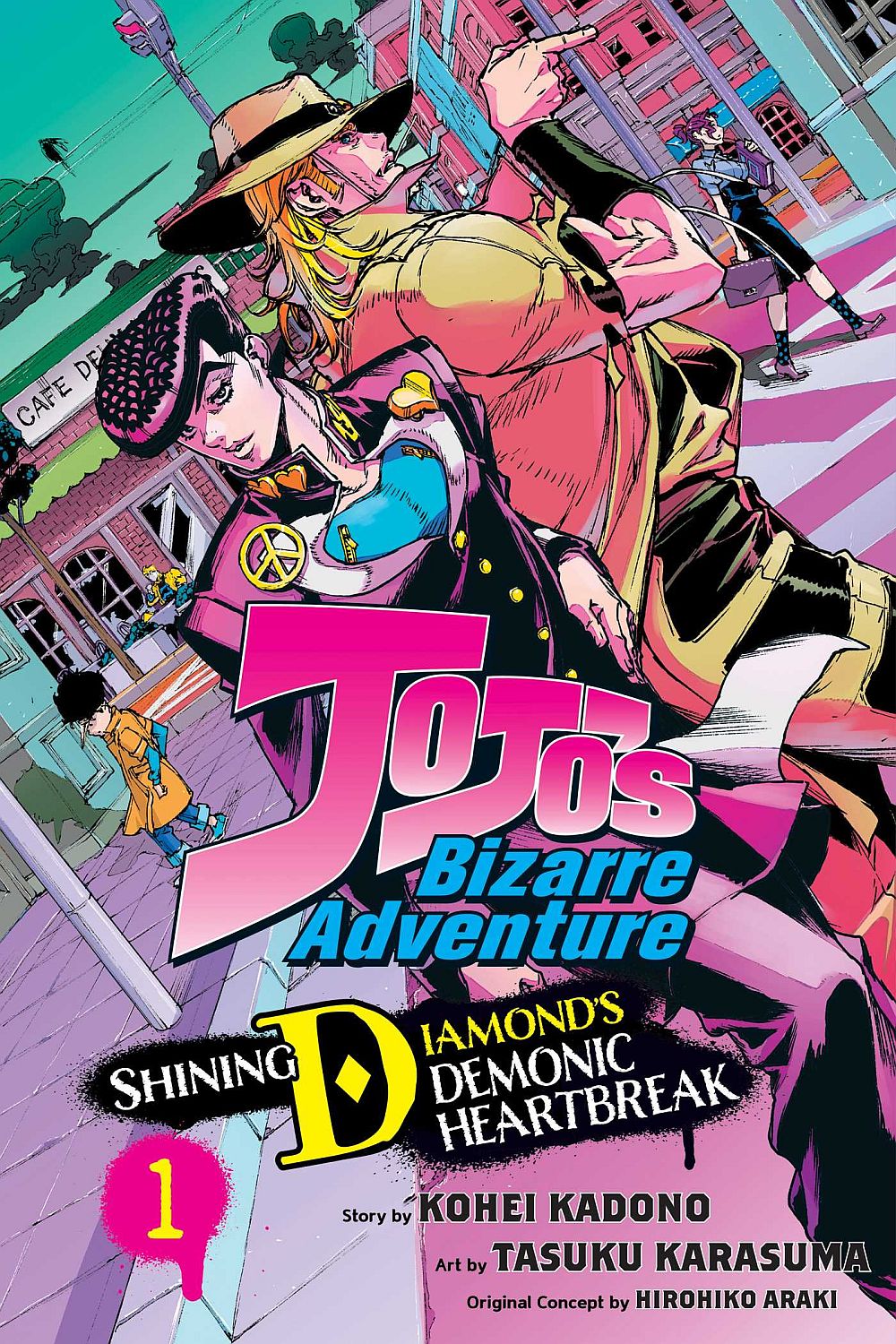 Jojo's Bizarre Adventure: Shining Diamond's Demonic Heartbreak, Vol. 1 - Hirohiko Araki - imagine 2
