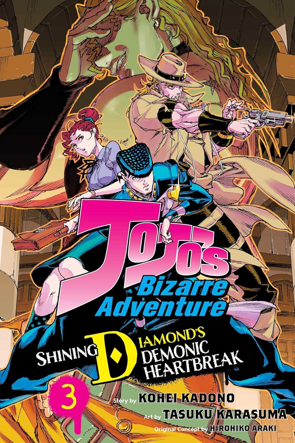 Jojo's Bizarre Adventure: Shining Diamond's Demonic Heartbreak, Vol. 3 - Hirohiko Araki - imagine 2