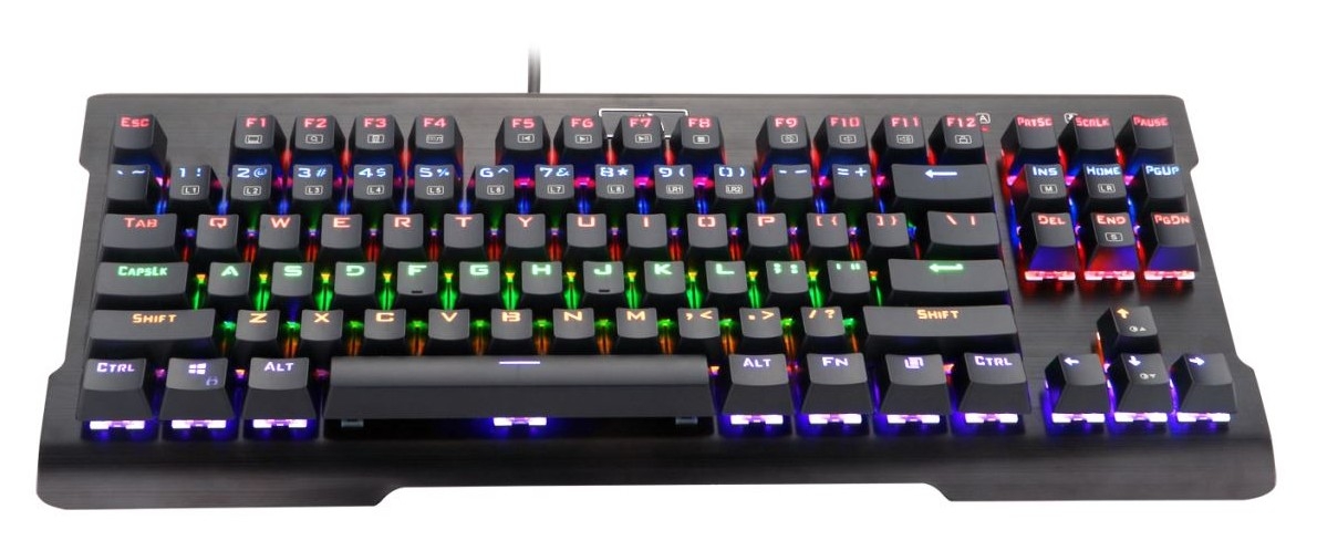 Tastatură mecanică Redragon - Visnu K561R-BK, LED, neagră