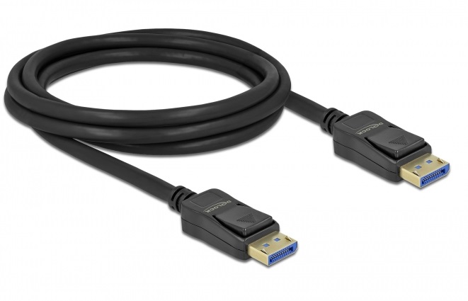 Cablu Delock - 80262, DisplayPort/DisplayPort, 2 m, negru