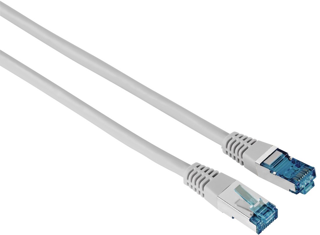Cablu de rețea  hama CAT 6, F/UTP, 10m,protejat , 1Gbit/s, ambalaj alb, vrac
