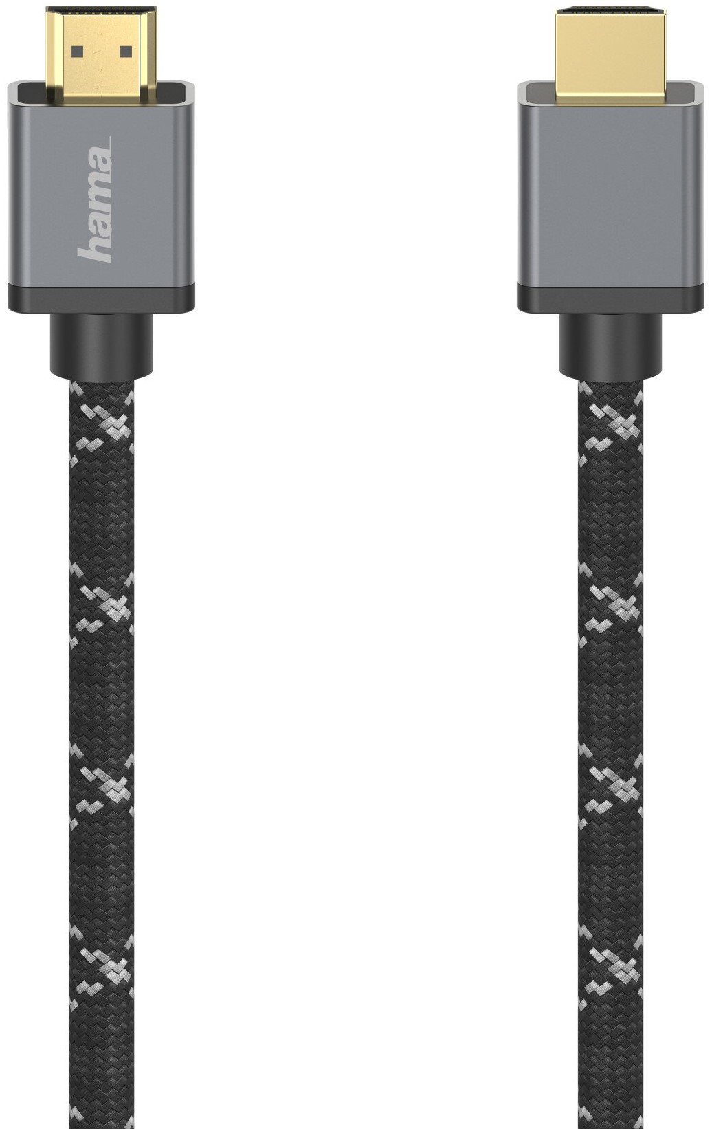 Cablu Hama - 205240, HDMI/HDMI, 8K, 3 m, negru /gri