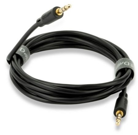 Cablu QED - Connect, 3,5 mm/3,5 mm, 3 m, negru