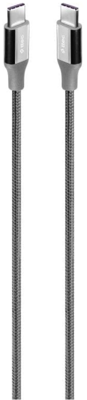Cablu ttec - AlumiCable, Fast Charge, USB-C/USB-C, 3 m, 65W, gri